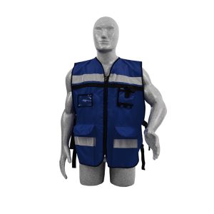 137589 Chaleco Supervisor color Azul Marino Unitalla Surtek