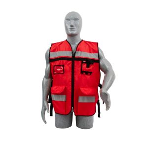 137593 Chaleco Supervisor color Rojo Unitalla Surtek