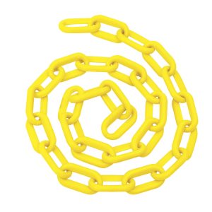 143424 Cadena plástica 8 mm x 5/16" 25 mt 80 kg blanca Foy