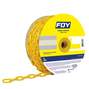 143435 Cadena plast 3mm 1/8" 50m amar Foy