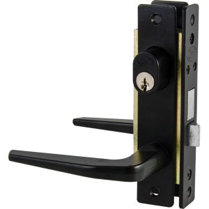 20CL Cerradura aluminio basic doble color negro Lock