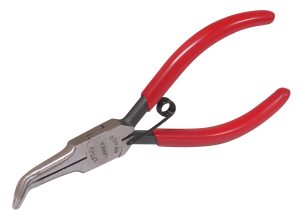 28520 Pinza electrónica punta aguja doblada 45° 5-11/32" Urrea