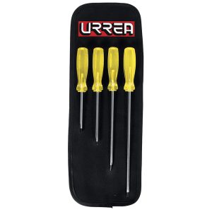 9600C Juego de 4 destornilladores ámbar cabinet Urrea