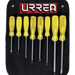 9600D Juego de 8 destornilladores ámbar combinado Urrea
