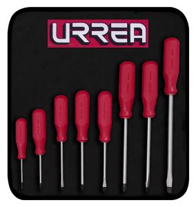 9600DR Juego de 8 destornilladores serie R combinado Urrea