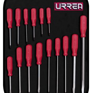 9600ER Juego de 15 destornilladores serie R combinado Urrea