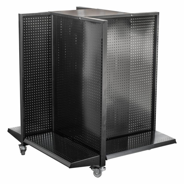 GONMN Góndola modular panel metálico 124 x 124 x 142 cm Urrea