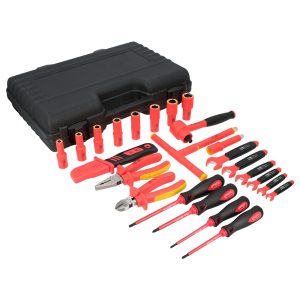 JE23VM Juegos combinado de herramientas para electricista 1000V métrico, 23 piezas Urrea