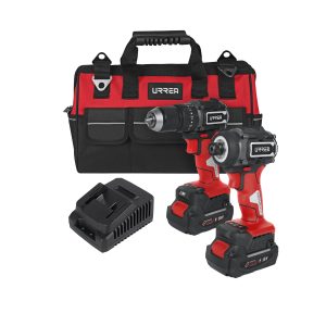 JPI07 Juego rotomartillo y atornillador impacto Li-ion 18 V Urrea