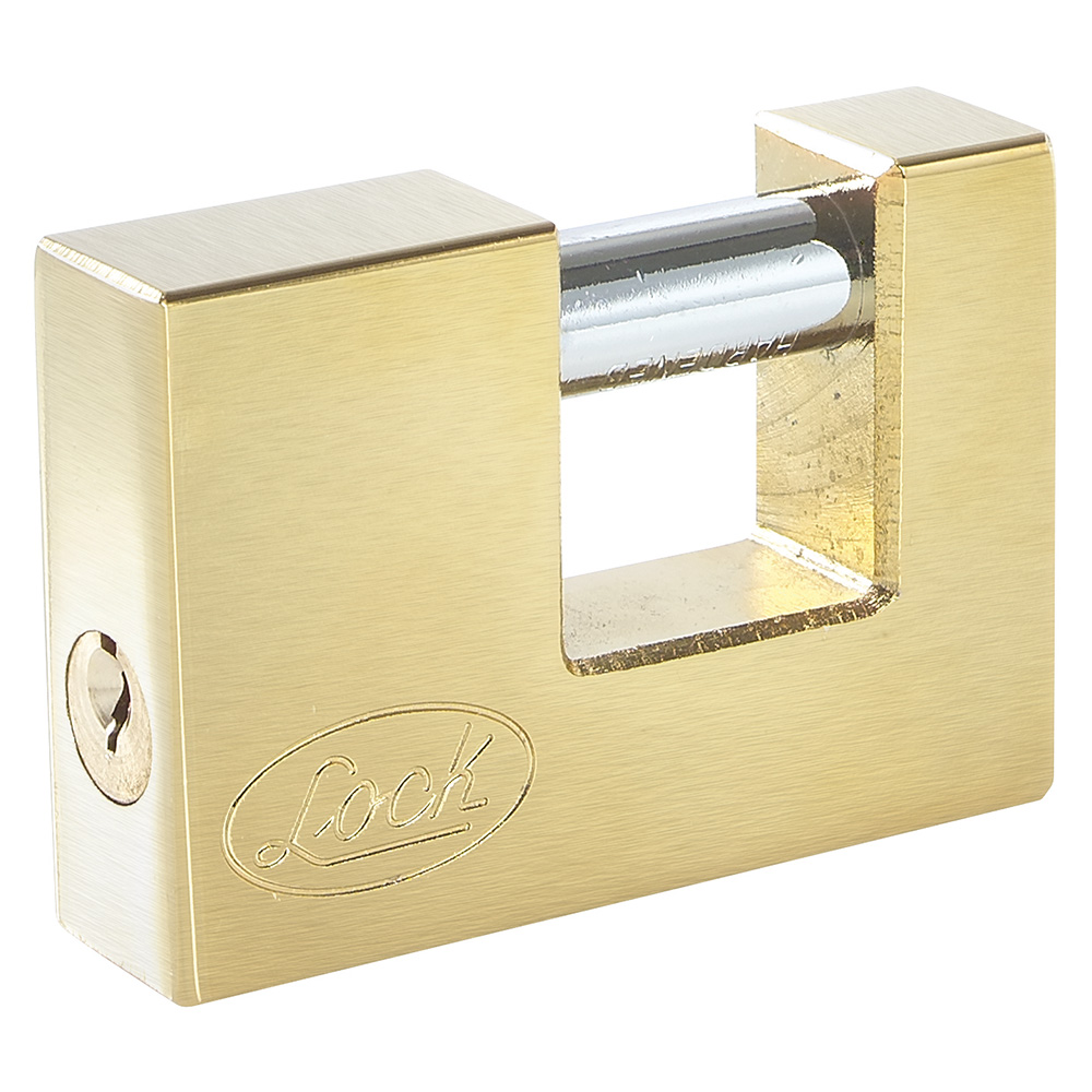 L20C75EB Candado para cortina de latón llave estándar 75mm L20C75EB Lock