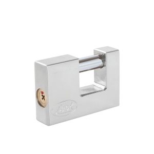 L22C70TCSB Candado acero cortina llave tetra cr70mm cromo satinado Lock