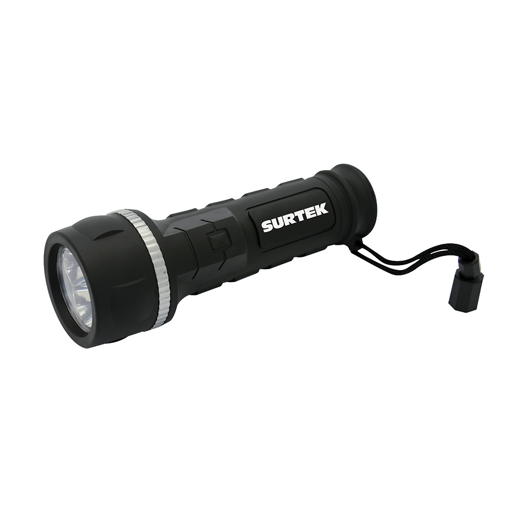 LA33D Surtek Linterna anti-impacto 3LED 3D