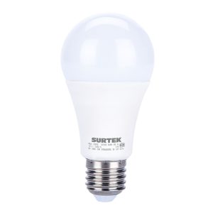 LBD9C Lámpara de LED tipo bulbo A19, 9 W luz de día con sensor crepuscular Surtek
