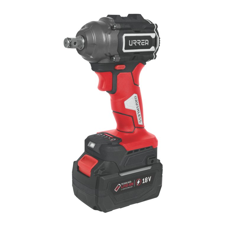 LI1018B Pistola de impacto 1/2" batería Litio-ion 18 V, 450 Nm Urrea