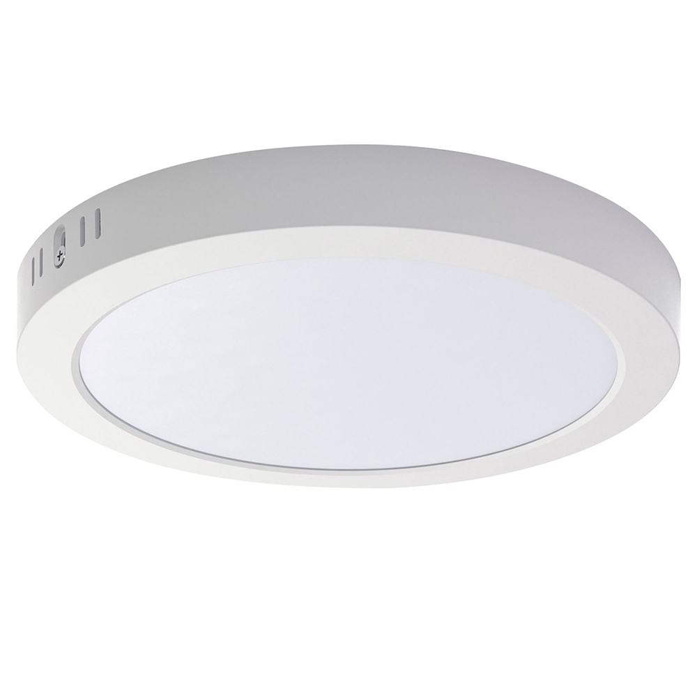 LUSR12 Luminario de LED de sobreponer redondo 12 W, luz de día Surtek