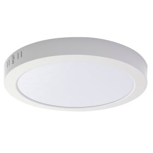 LUSR6 Luminario de LED de sobreponer redondo 6 W, luz de día Surtek