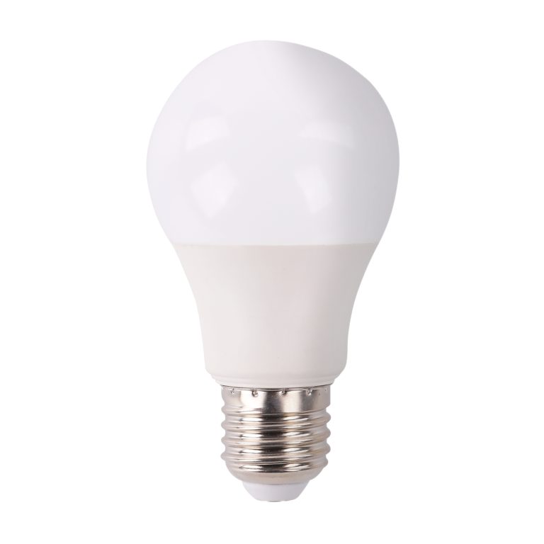 PLBFD6 Paquete de 4 lámparas de LED tipo bulbo A19, 6 W luz de día Foy