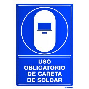 SES17 Señal "Careta de soldar" Surtek