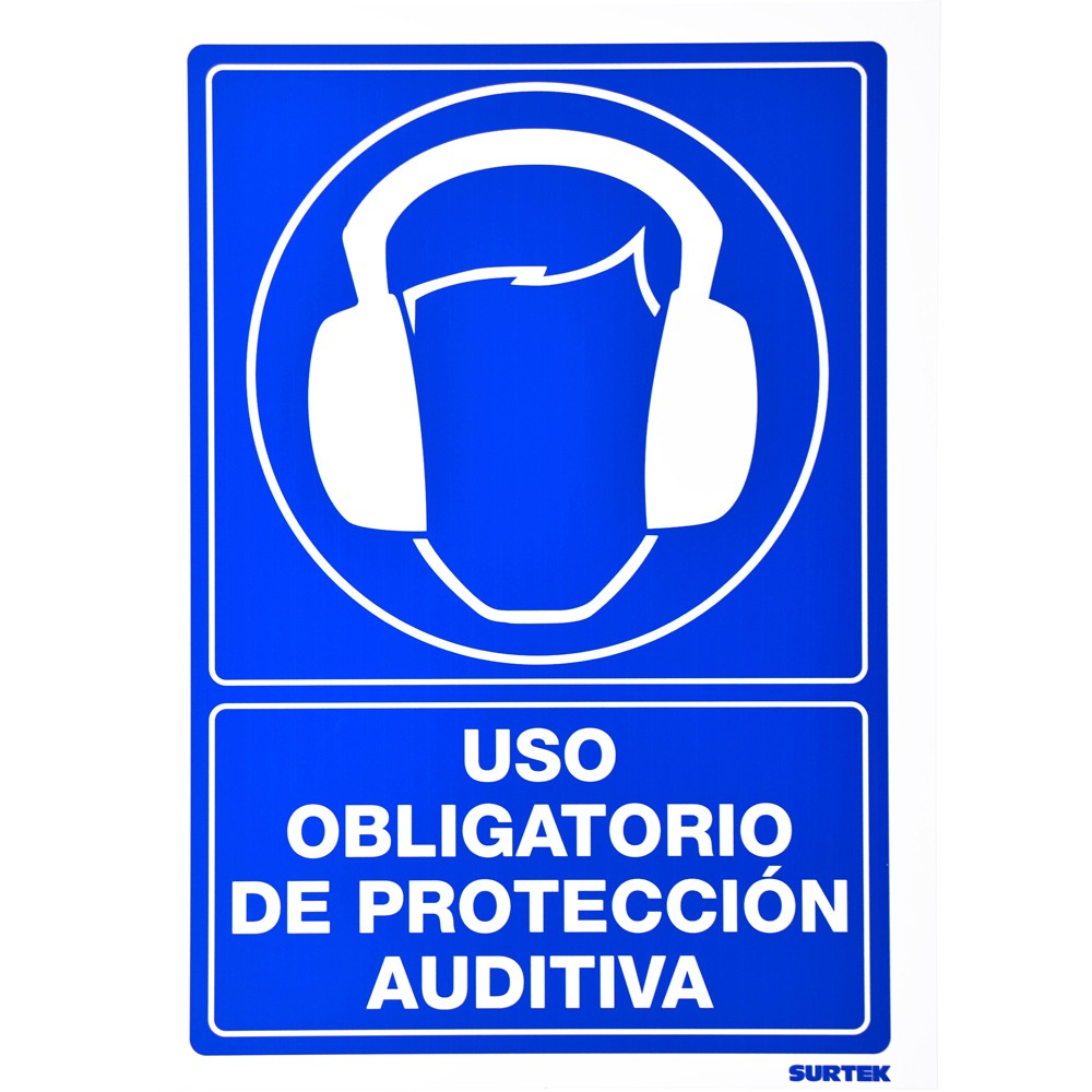 SES18 Señal "Protección auditiva" Surtek