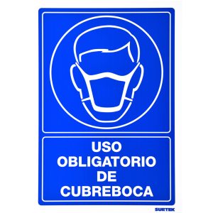 SES22 Señal "Cubreboca" Surtek