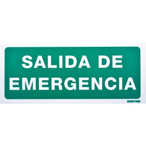 SES3 Señal "Salida emergencia" Surtek