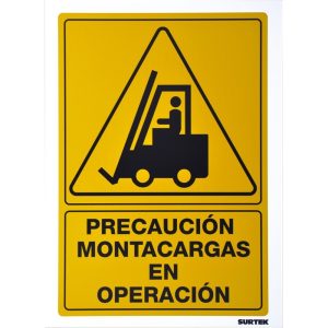 SES30 Señal "Montacargas servicio" Surtek