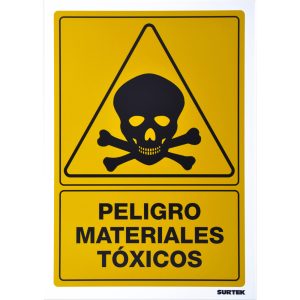 SES35 Señal "Materiales tóxicos" Surtek