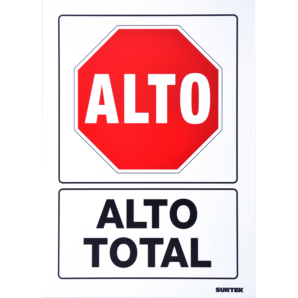 SES42 Señal Alto total" Surtek