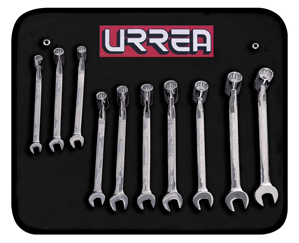 1270HMF Juego de 10 llaves flexibles métricas Urrea