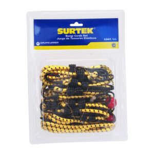 151260 Juego de 12 tensores elásticos Surtek