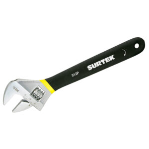 512P Llave ajustable 12" plastisol Surtek