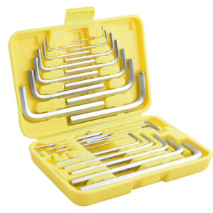 ALLF25 Surtek Juego combinado 25 llaves hexagonales "L" en estuche