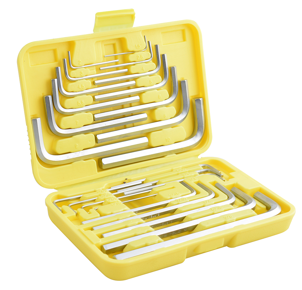 ALLF25 Surtek Juego combinado 25 llaves hexagonales "L" en estuche