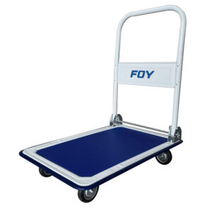 CPLF15 Carro plataforma con maneral retráctil 72.5 cm x 47.5 cm, 4", 150 kg Foy