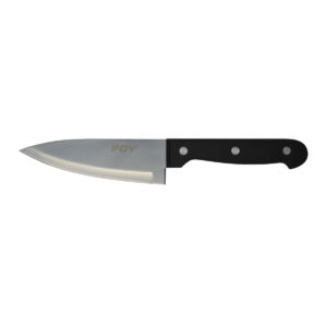 CU50P Cuchillo de acero inoxidable para chef con mango de plástico de 5" Foy