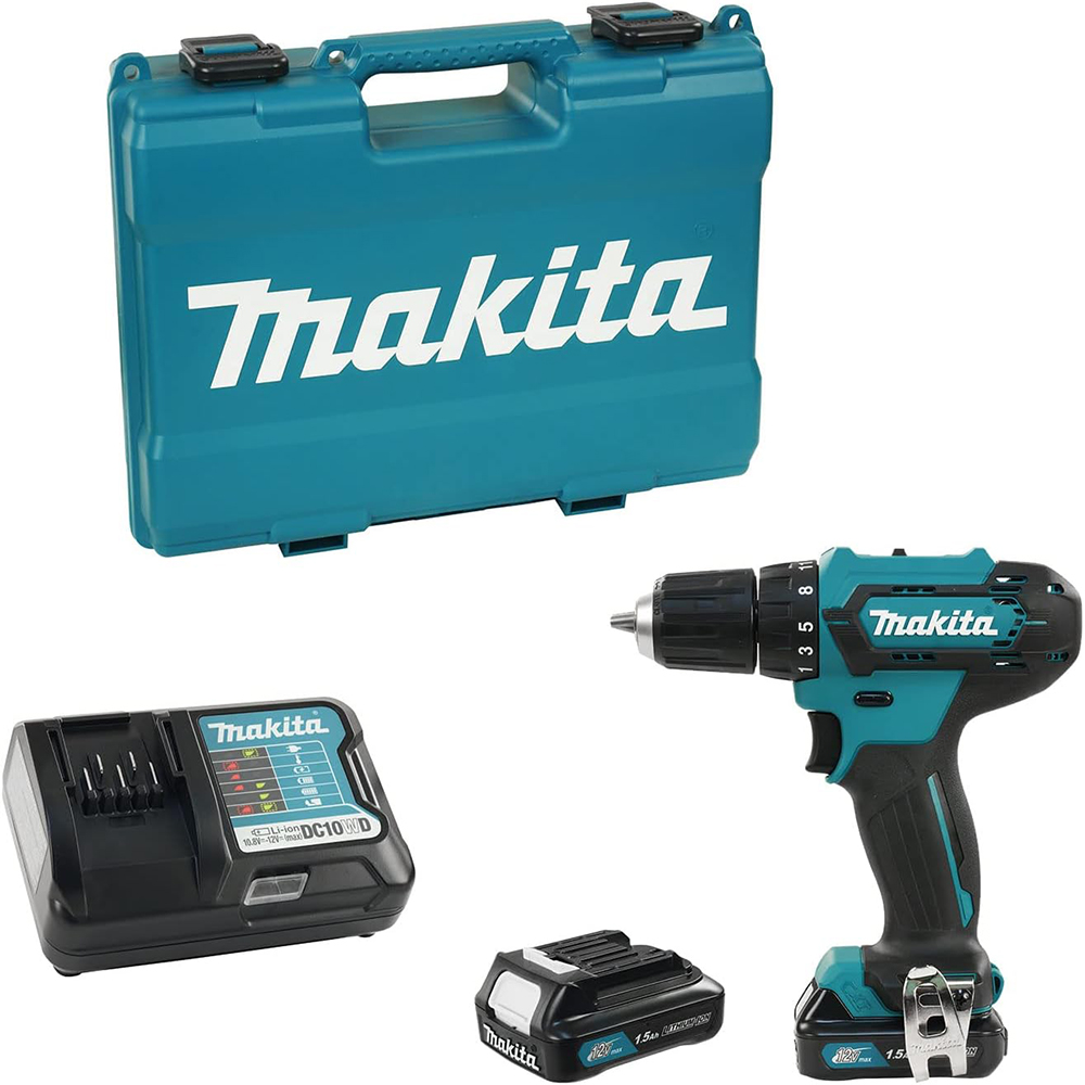 DF333DWYE Kit de Taladro / Atornillador 12V max CX