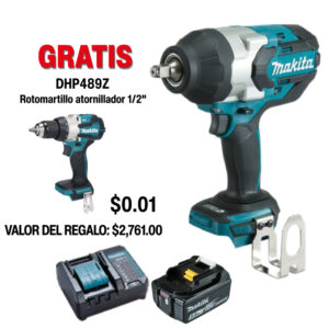 DTW1002T02 Lave De Impacto Inalámbrica De 1/2"