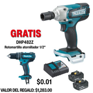 DTW190RFE-RME-RTE-Z Llave de impacto inalámbrica