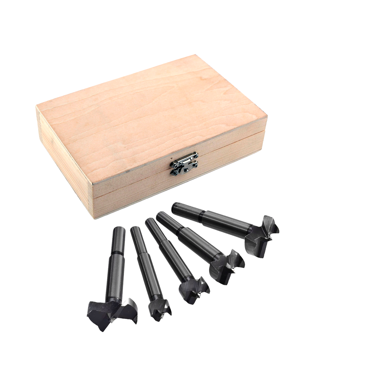 JBMF5 Juego de brocas para madera de acero forstner zanco de 7/16", 5 piezas Surtek