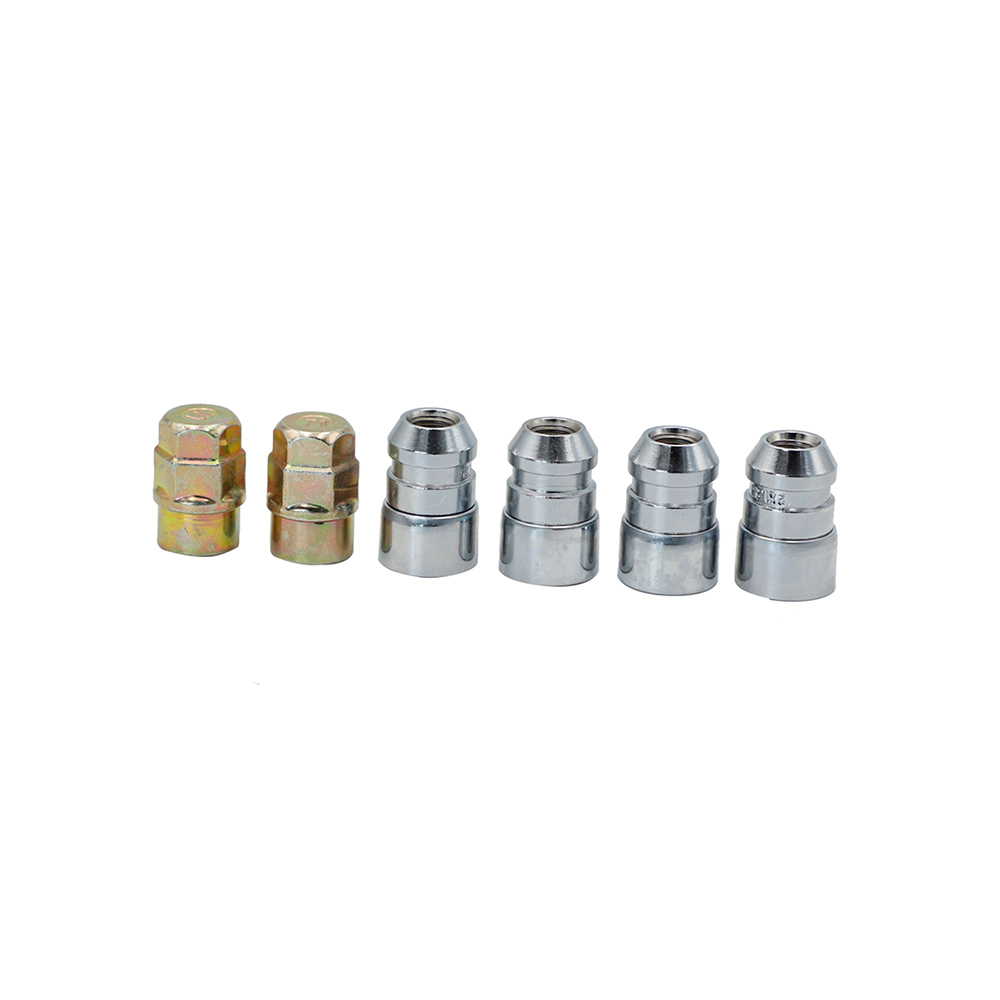 JTS1 Juego de tuercas de seguridad para rin, 6 piezas, 1/2" x 2" Surtek