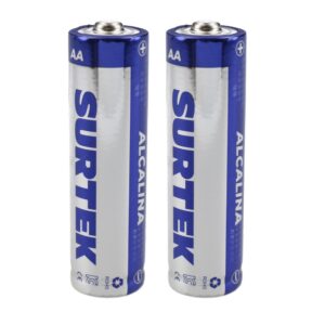 PA22A Pilas alcalinas AA blíster con 2 piezas Surtek.