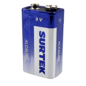 PA9V Pila alcalina de 9 volts Surtek.