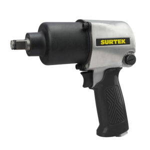 PI712A Pistola de impacto neumática cuadro de 1/2" 500 Ft-lb sistema twin hammer Surtek