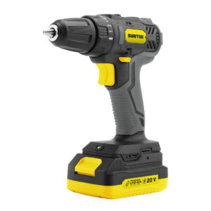 TI620 Taladro/atornillador 3/8" a batería de Li-ion 20 V, 28 Nm Surtek
