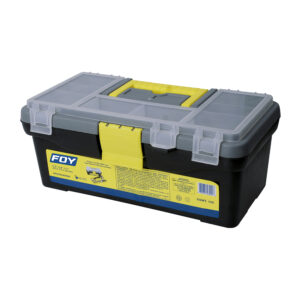143200 Caja portaherramientas plástica con organizadora 12.5" Foy