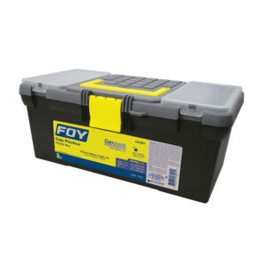 143201 Caja portaherramientas plástica con organizadora 16" Foy