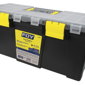 143202 Caja portaherramientas plástica con organizadora 22" Foy