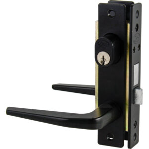 20CL Cerradura aluminio basic doble color negro Lock
