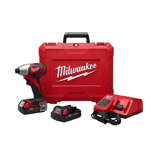 2656-22CT DESTORNILLADOR DE IMPACTO M18™ DE 1/4'' KIT