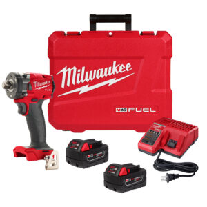 2855P-22R Kit de llave de impacto compacta M18 FUEL™ de 1/2" con retención de pasador